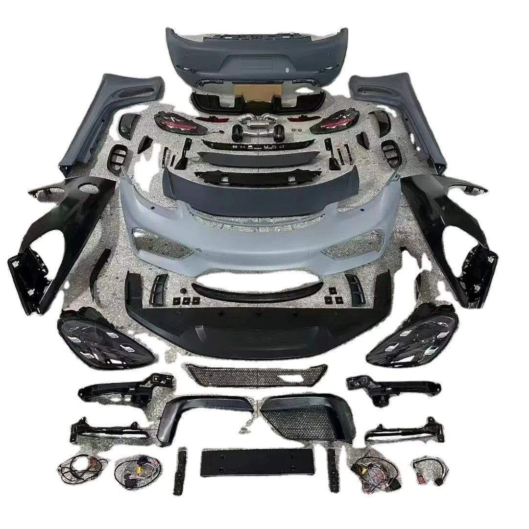Kit de conversion style 718 GT4 en PP pour Porsche Cayman 981 (987-981)
