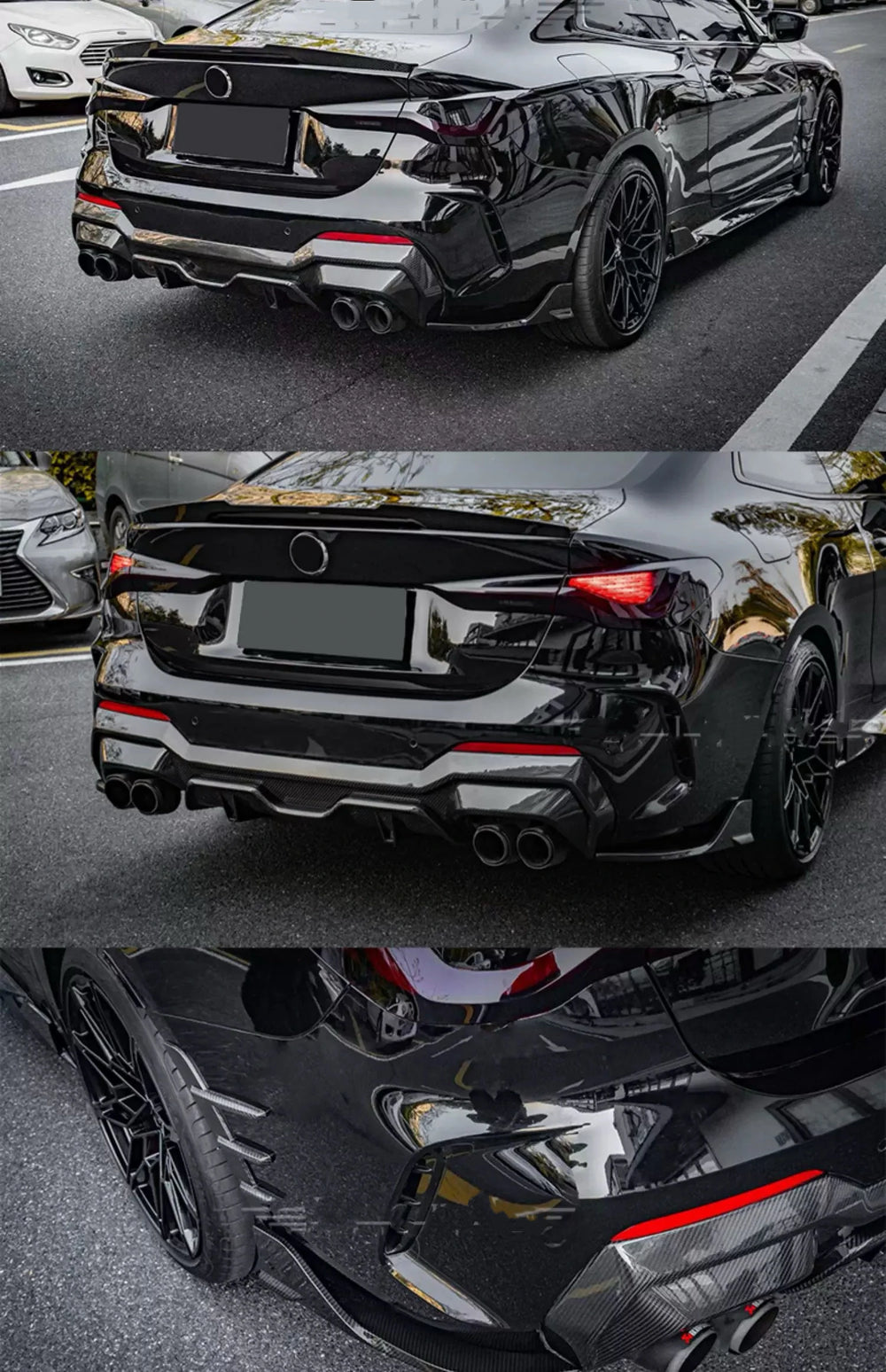 Karosserie-Kit aus Trockencarbon für BMW 4er G22