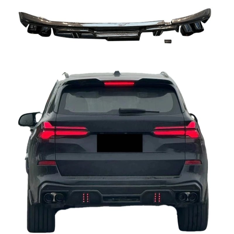 LD Style Body Kit Is Used for BMW X5 G05 Carbon Fiber Rear Diffuser Spoiler Body Kit.