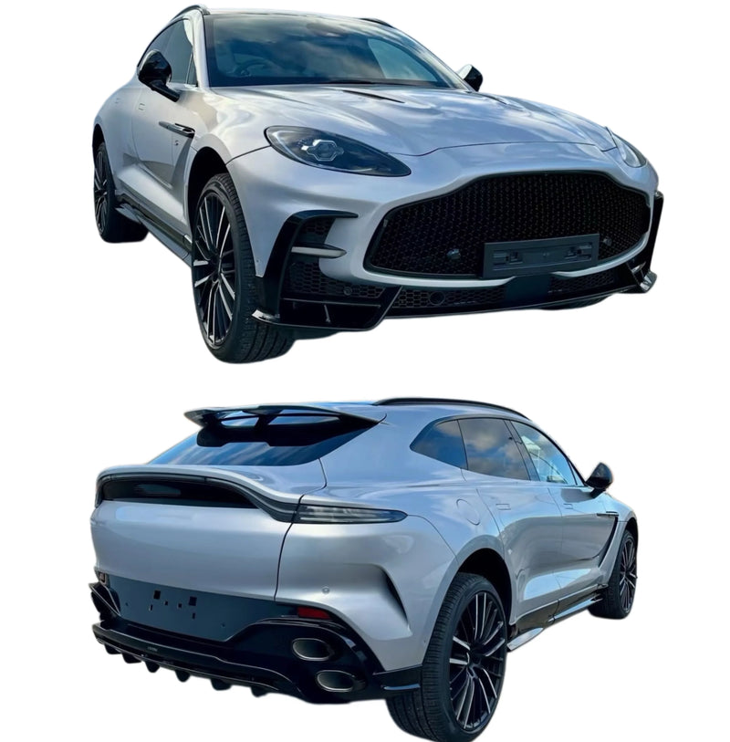 For Aston Martin DBX Upgrade to DBX S Front Bumper Rear Bumper Side Skirts Body Kit