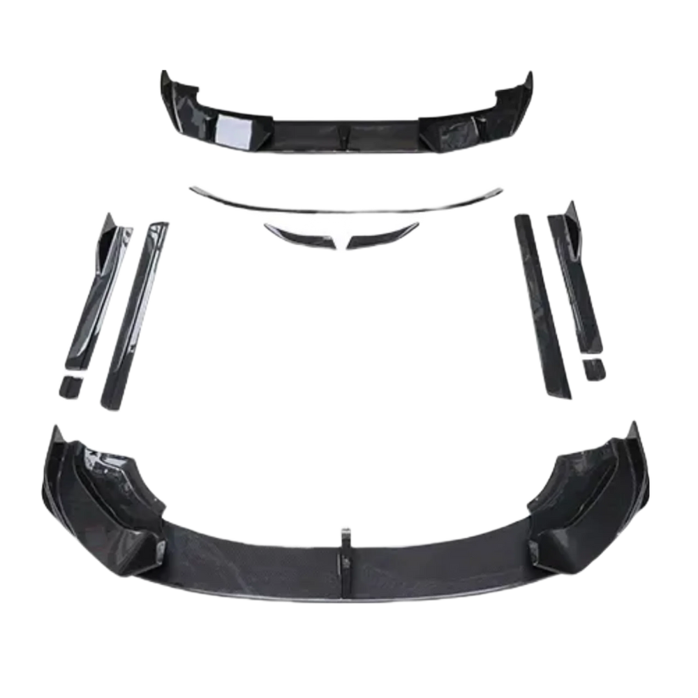 High Quality Dry Carbon Fiber Body Kit for Lotus Eletre Upgrade RZ Style Front Lip Skirt Rear Diffuser Spoiler Hood
