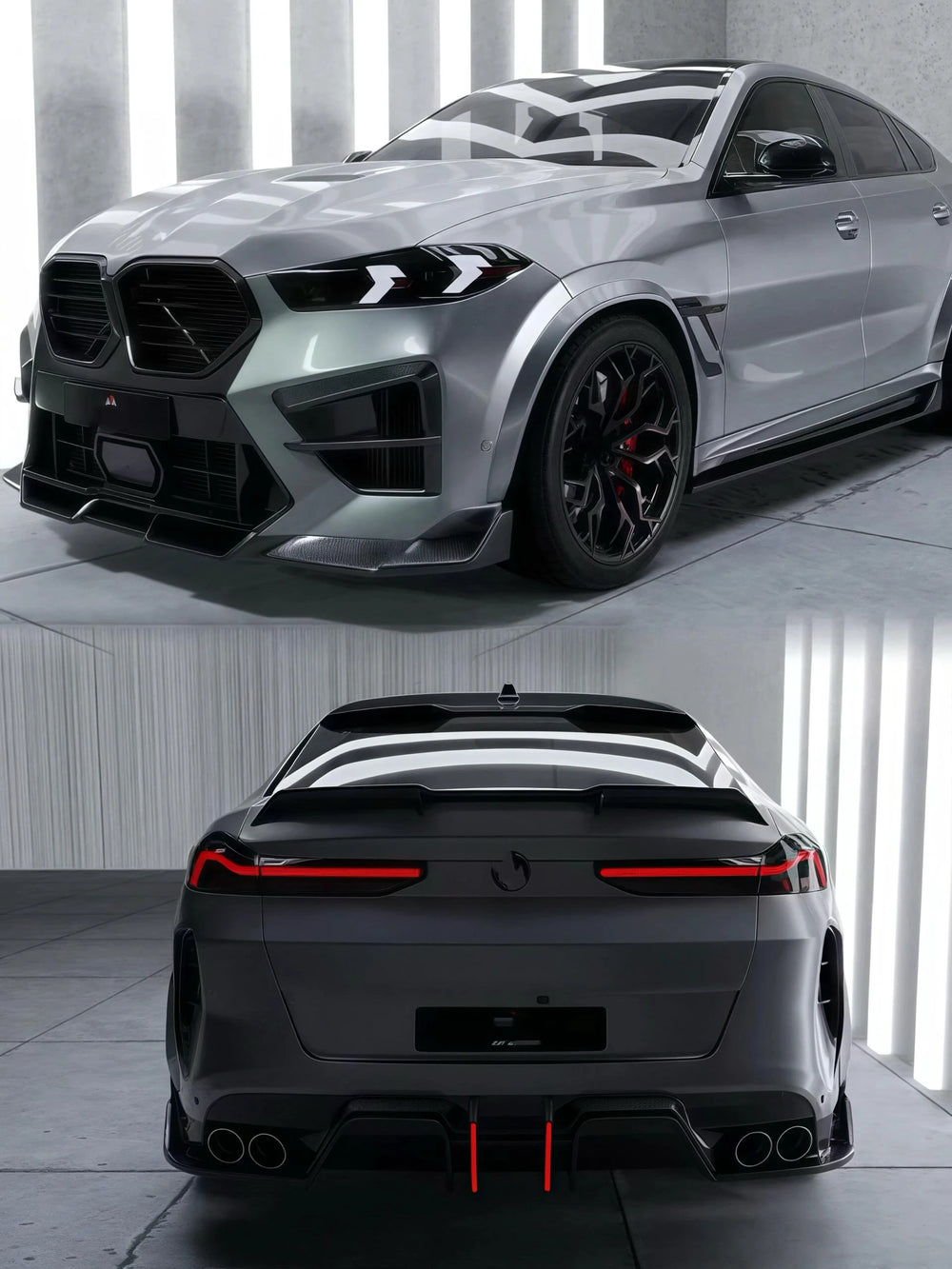 Kit carrozzeria in fibra di carbonio per BMW X6 M F96