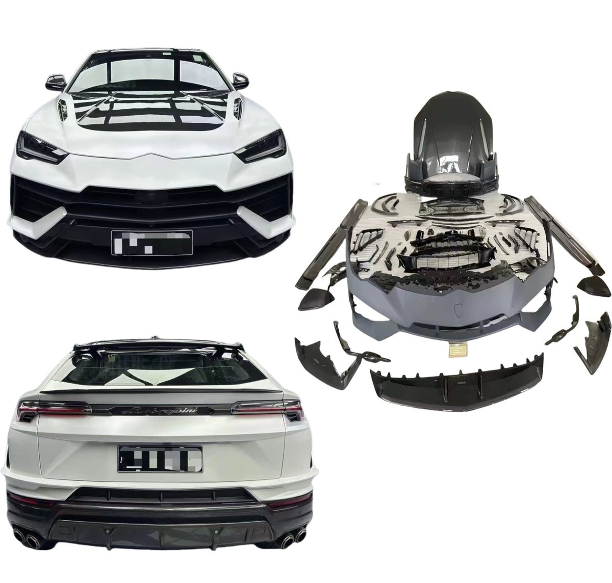 Pp+ Dry Carbon Fiber Performante Style Body Kit for Lamborghini URUS Older Model Upgraded with New Front and Rear Bumper Hood