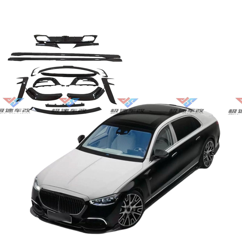 Kit en carbone sec pour Mercedes-Maybach Classe S W223 (S480 / S580 / S680)