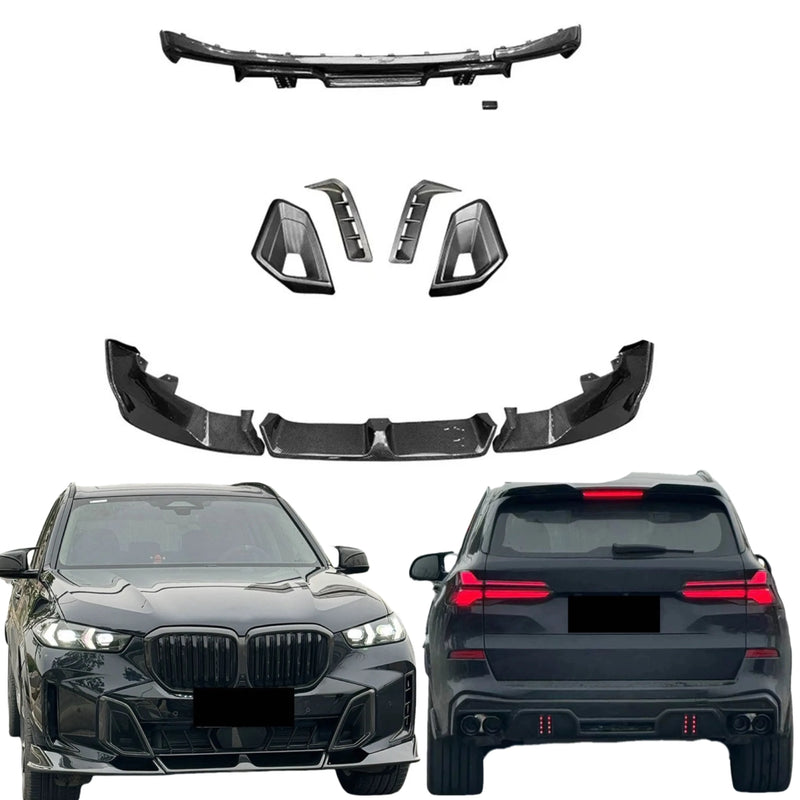 Carbon Fiber Body Kit for BMW X5 G05 Front Lip Rear Diffuser Spoiler