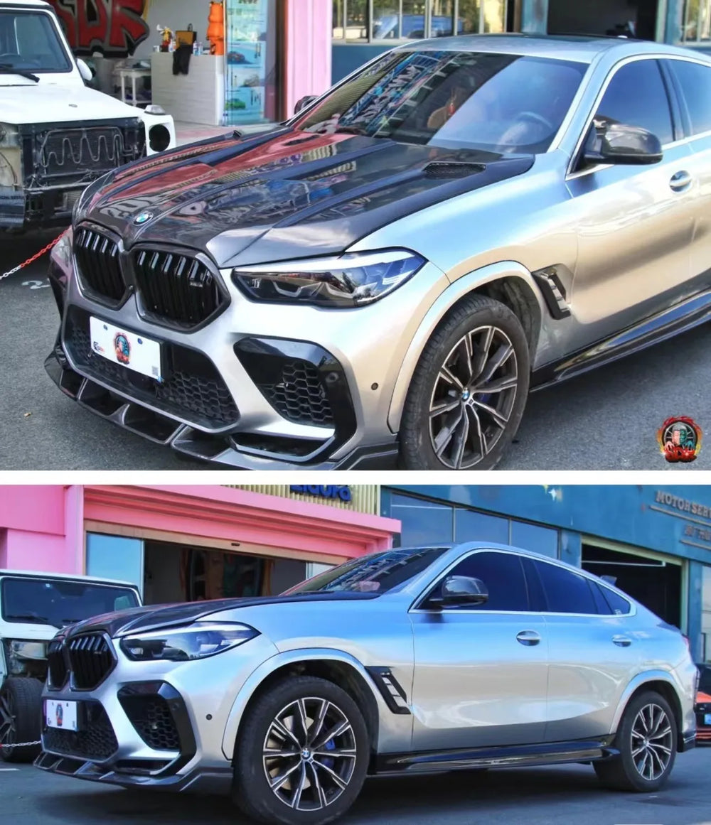 Kit carrosserie en fibre de carbone pour BMW X6 M F96 / X6 G06