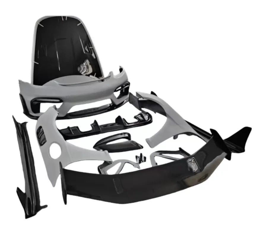 Kit de conversión estilo RS en fibra de carbono para Porsche 718 Cayman