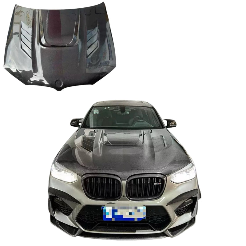 Capó en fibra de carbono para BMW X4 M F98 / X3 M F97 y X3 / X4 G01 / G02