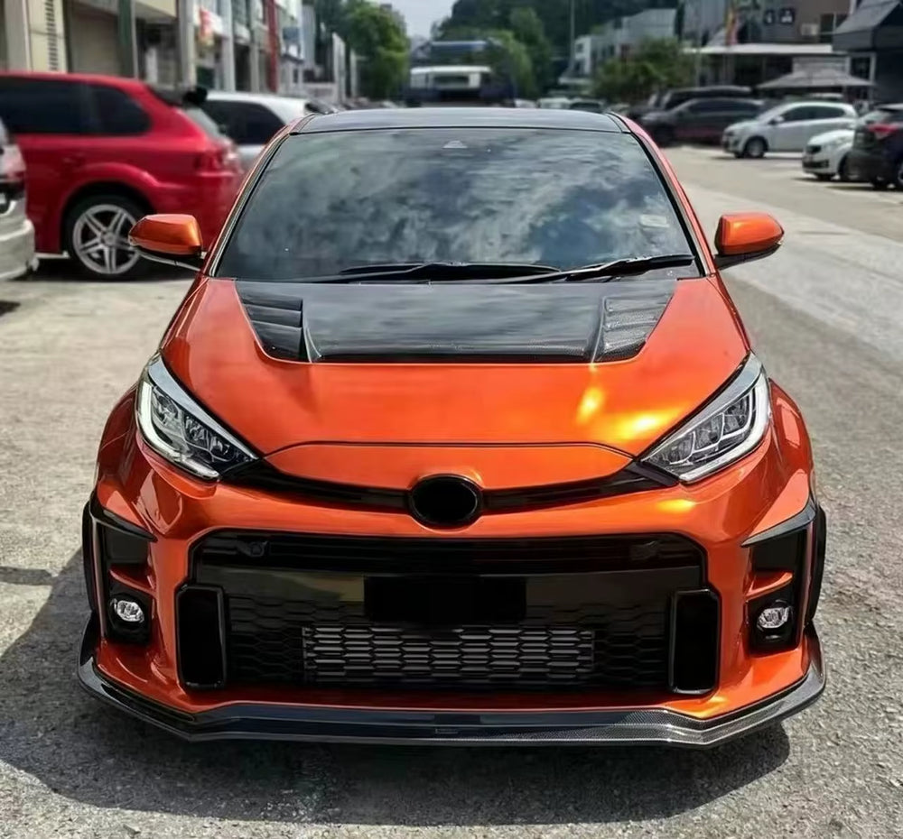 Car Part Body Kit for Toyota GR Yaris Vrs Style Front Lip Side Skirt Rear Diffuser Spoiler