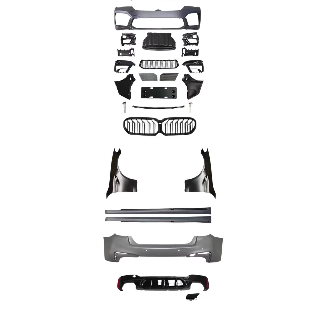 M5 Front Bumper with Grill for BMW 5 Series G30 G38 for BMW Body Kit Car Bumper 2018-2020