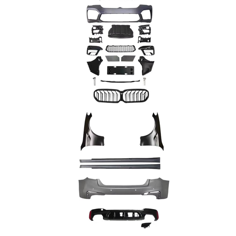 M5 Front Bumper with Grill for BMW 5 Series G30 G38 for BMW Body Kit Car Bumper 2018-2020