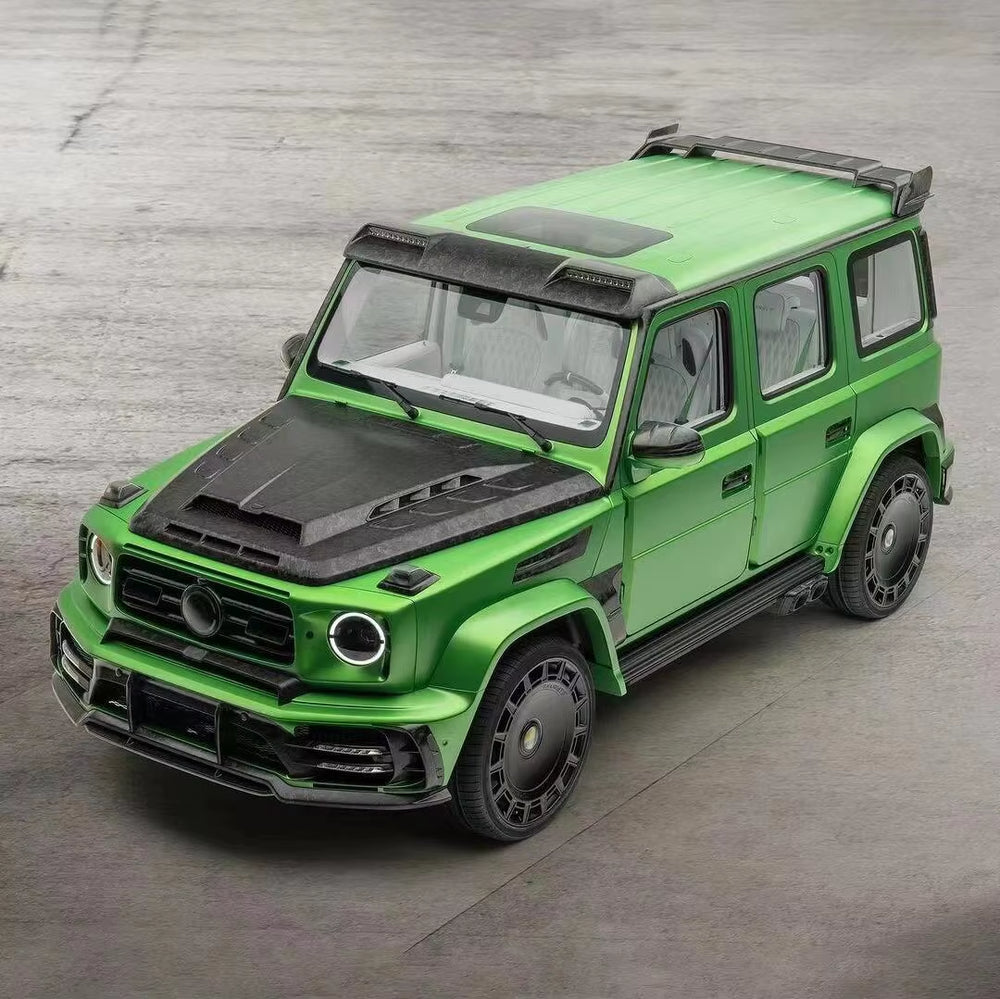 Msy Style Body Kit Is Suitable for Mercedes-Benz G-Class G63 to Upgrade P900 Front and Rear Bumper Wide Hood.
