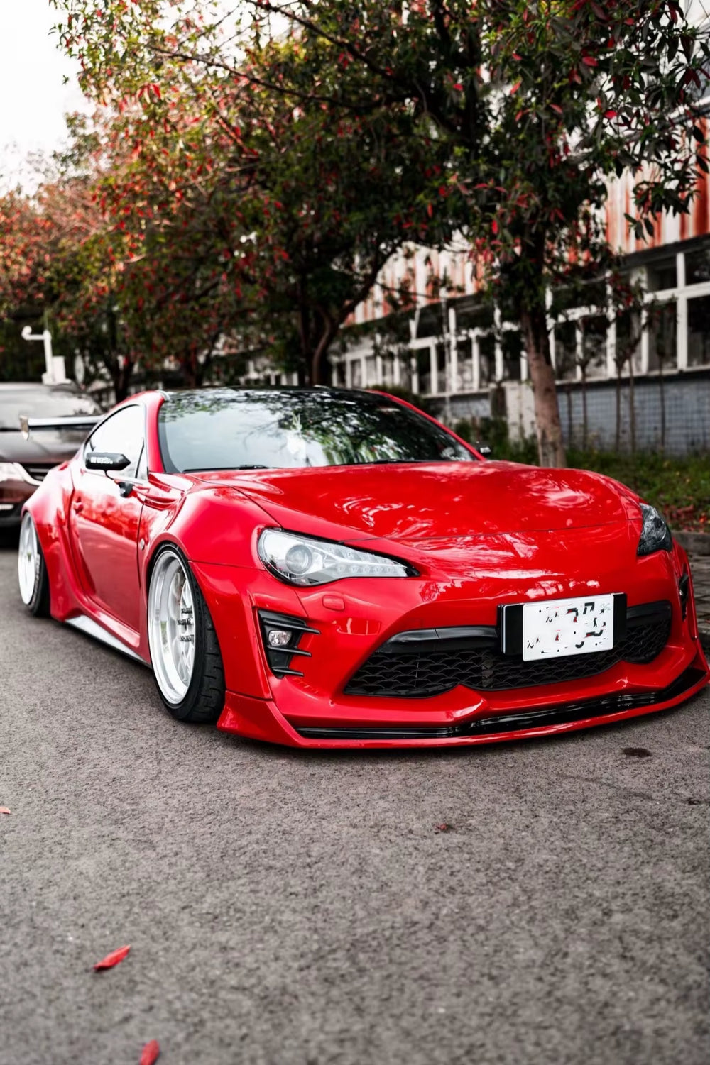 Wide Body Kit for Toyota Gt86 Subaru Bez 86 Brz Upgrade AG Style Wide Front and Rear Bumpers Spoiler Hood