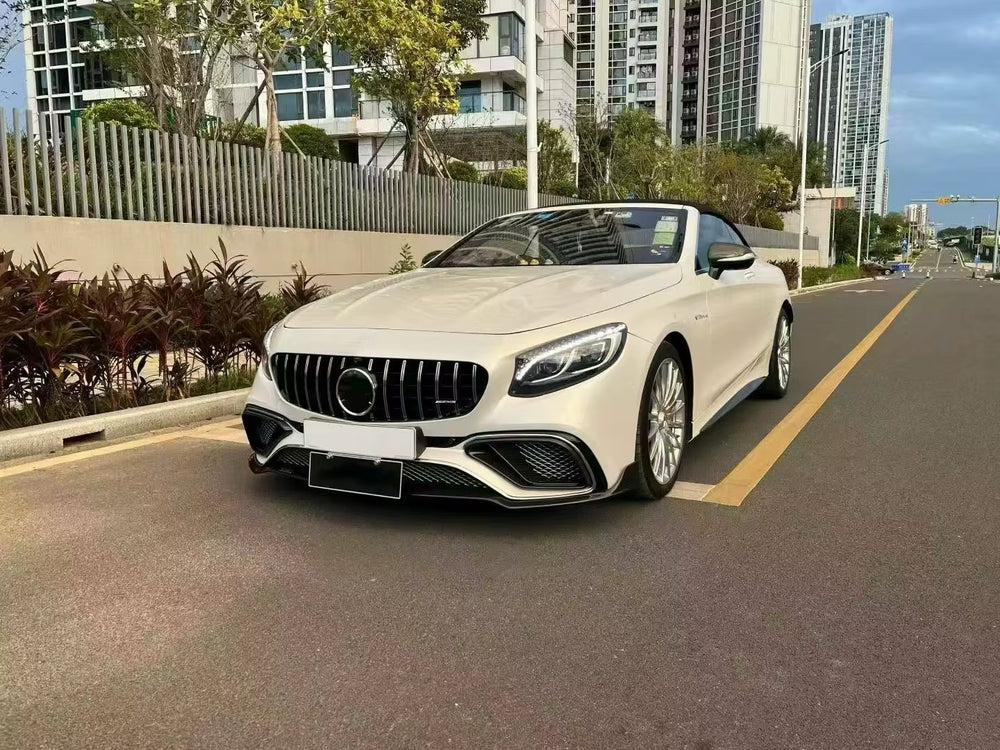Carbon Fiber Body Kit for Mercedes-Benz S Class W217 Coupe Carbon Fiber Front Lip Rear Diffuser Spoiler Body Kit