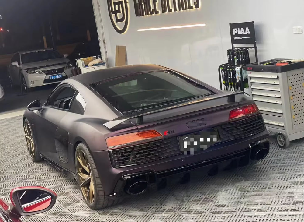New Body Kit for Audi R8 2016 Upgraded Dry Carbon Fiber Car Bumper Body Kit