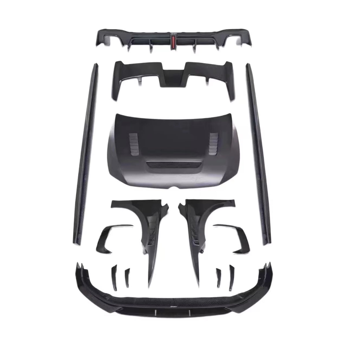 Carbon Fiber Rear Bumper for Golf 8 Volkswagen Golf MK8 GTI 2021-2022 for Body Kit