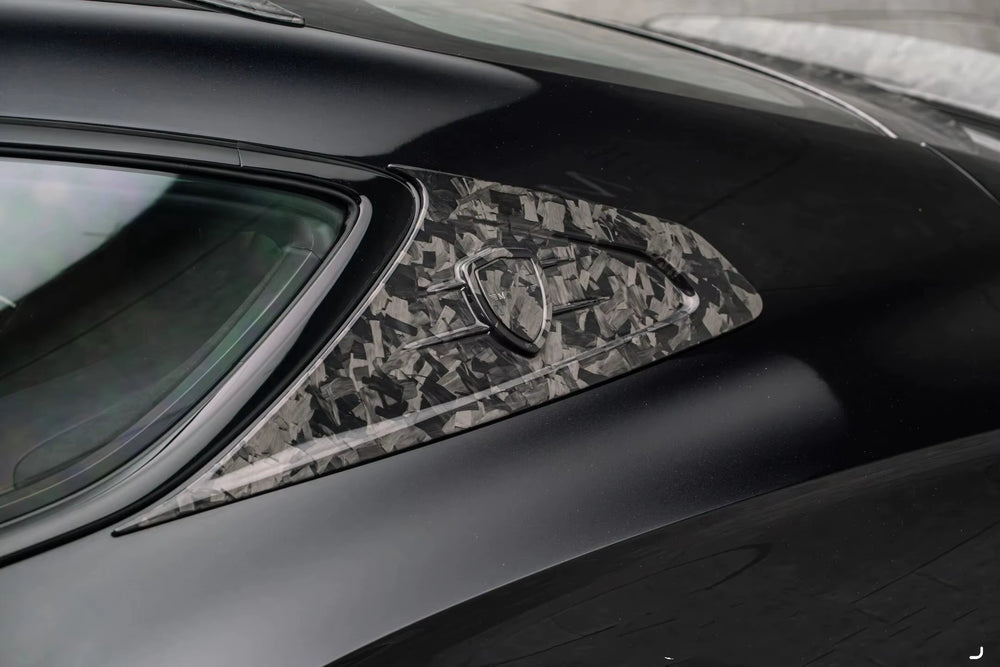 For Bentley Continental GT Upgrade Msy Dry Carbon Fiber Front Lip Skirt Rear Diffuser Spoiler Hood Mirror Shell Body Kit