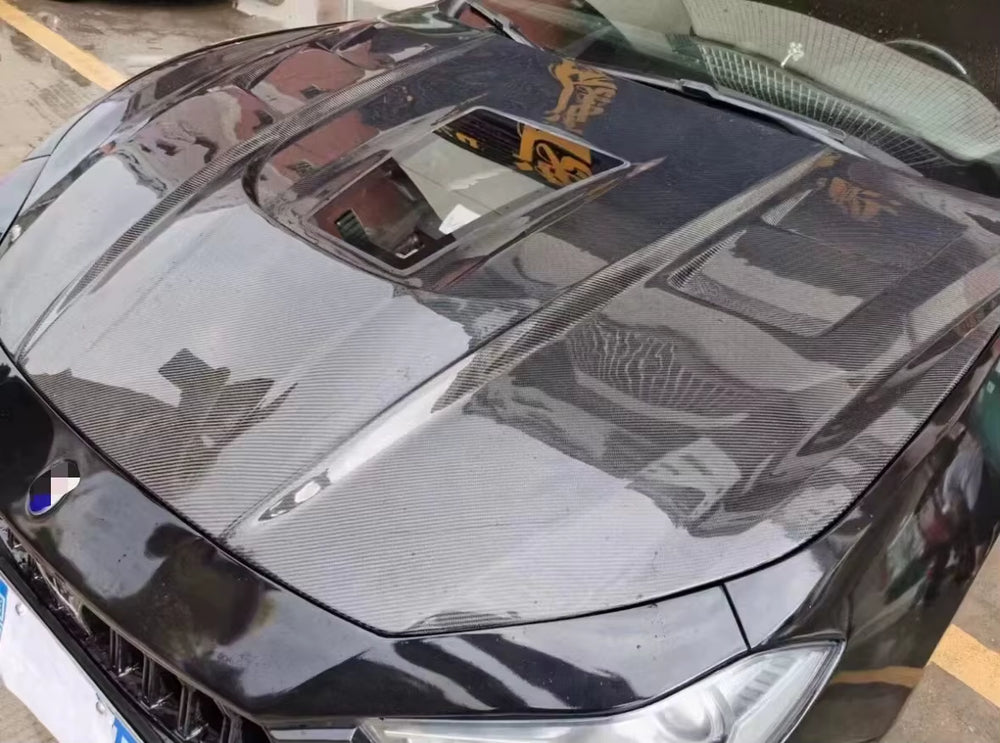 Carbon Fiber Body Kit for Maserati Quattroporte Ghibli for Carbon Fiber Hood