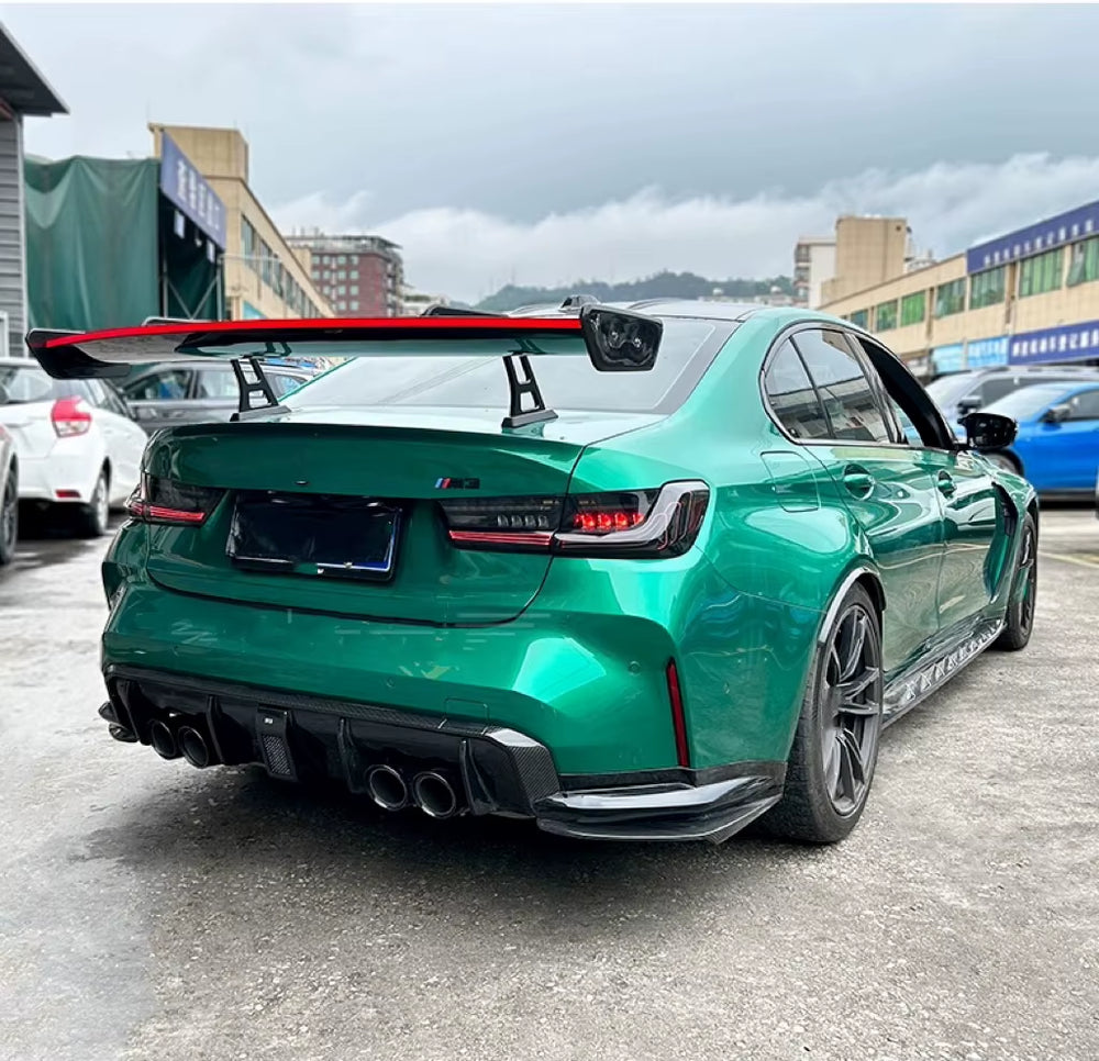 Dry Carbon Fiber Body Kit for BMW M3 M4 G80 G82 CA Style Front Bumper Front Lip Rear Diffuser Spoiler Grill