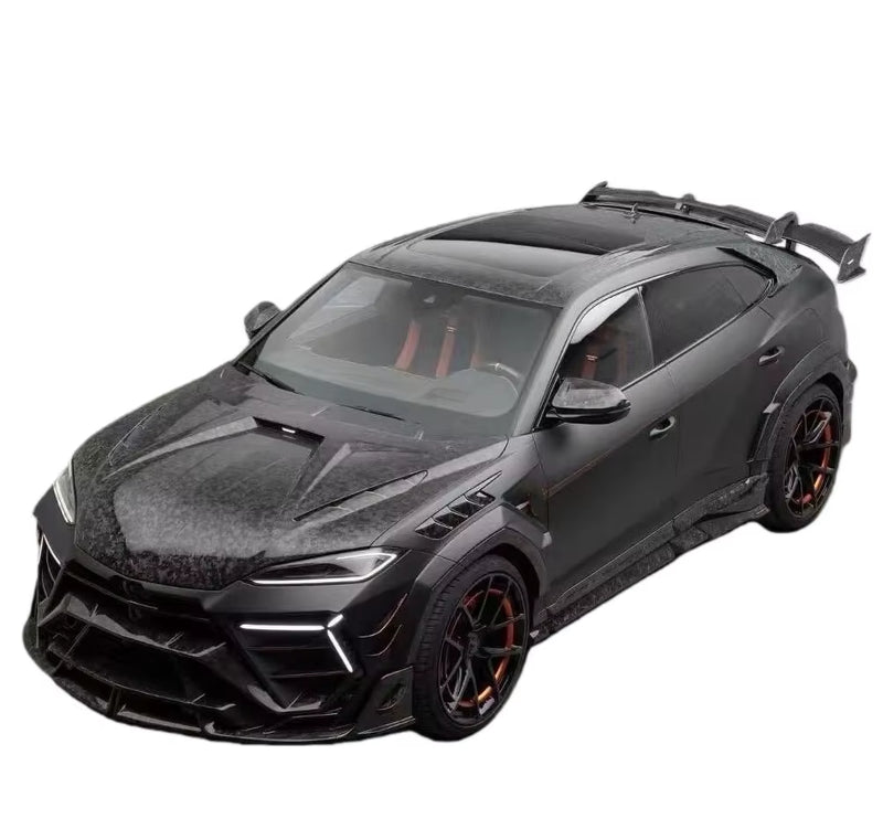 Msy Style Dry Carbon Fiber Front Bumper Hood Side Skirts Rear Diffuser for Lamborghini Urus SE 2025 Wide Body Kit Upgrade