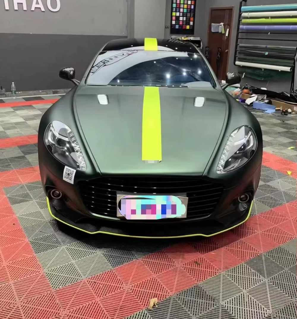 Amr Style Semi-Carbon Fiber Body Kit for Aston Martin Rapide S Front Lip Side Skirts Rear Diffuser Rear Bumper