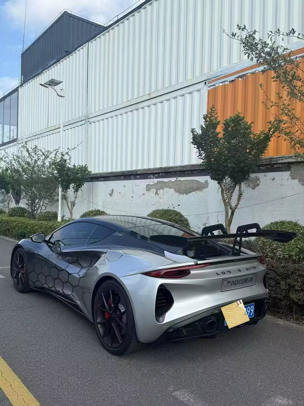 Carbon Fiber GT Wing Trunk Spoiler for Lotus Emira Body Kit Enhancement