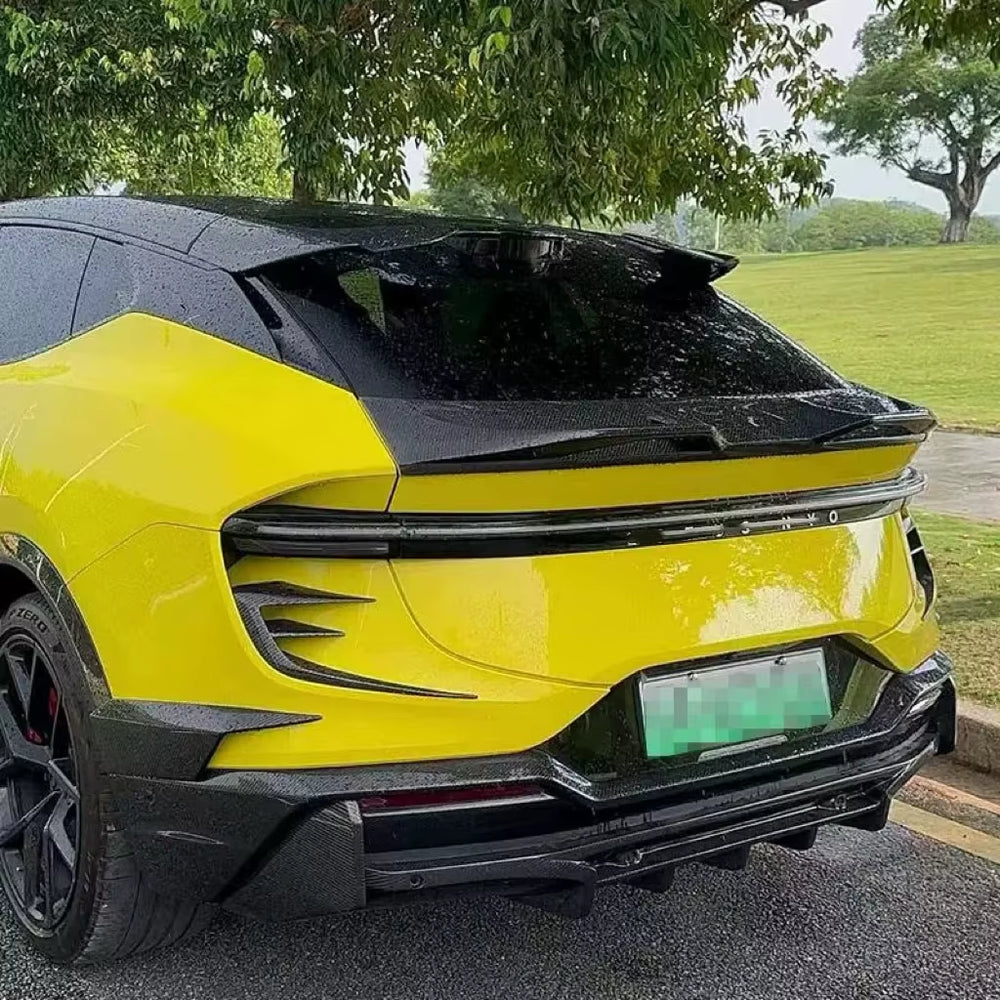 High-Quality Dry Carbon Fiber Body Kit for Lotus Eletre Upgrade Abia Style Front and Rear Bumper Rear Diffuser Spoiler