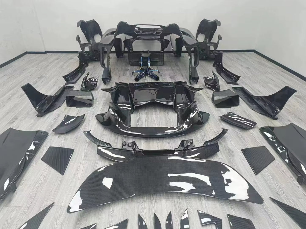Carbon Fiber Body Kit for Mclaren P1 Body Kit GTR Style Front and Rear Bumper Spoilers