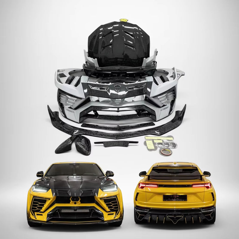 Car Body Kits MSY Style Wide Bodykit for Lamborghini Urus Upgrade Front Bumper Fender Side Skirt Rear Spoiler
