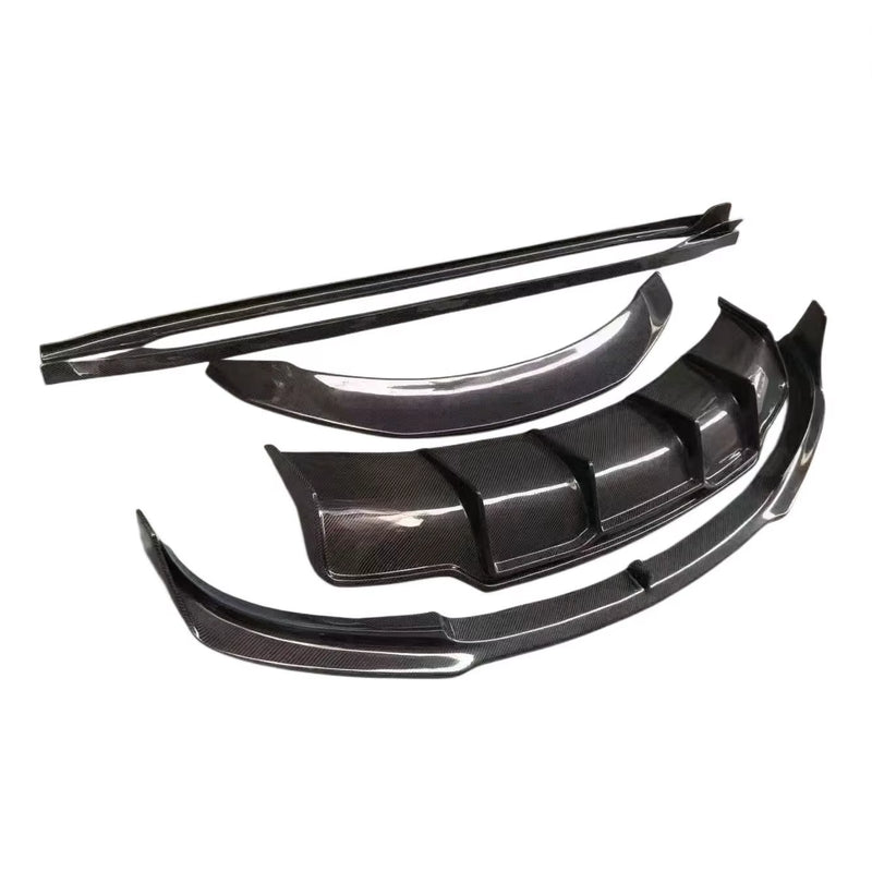 Carbon Fiber Body Kits Vorsteiner Style Front Bumper for Tesla Model 3 Carbon Fiber Body Kit