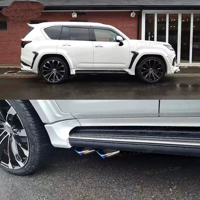 WD Style Wide Body Kit for Lexus LX600 Front Lip Side Skirt Rear Diffuser Spoiler Wide-Body Wheel Arch Body Kit