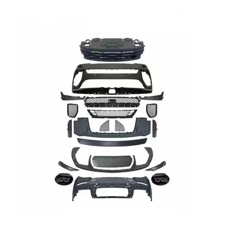 For Land Rover Range Rover Sport 2023-2025 Upgrade SV Front and Rear Bumper Grill Body Kit Pp Material