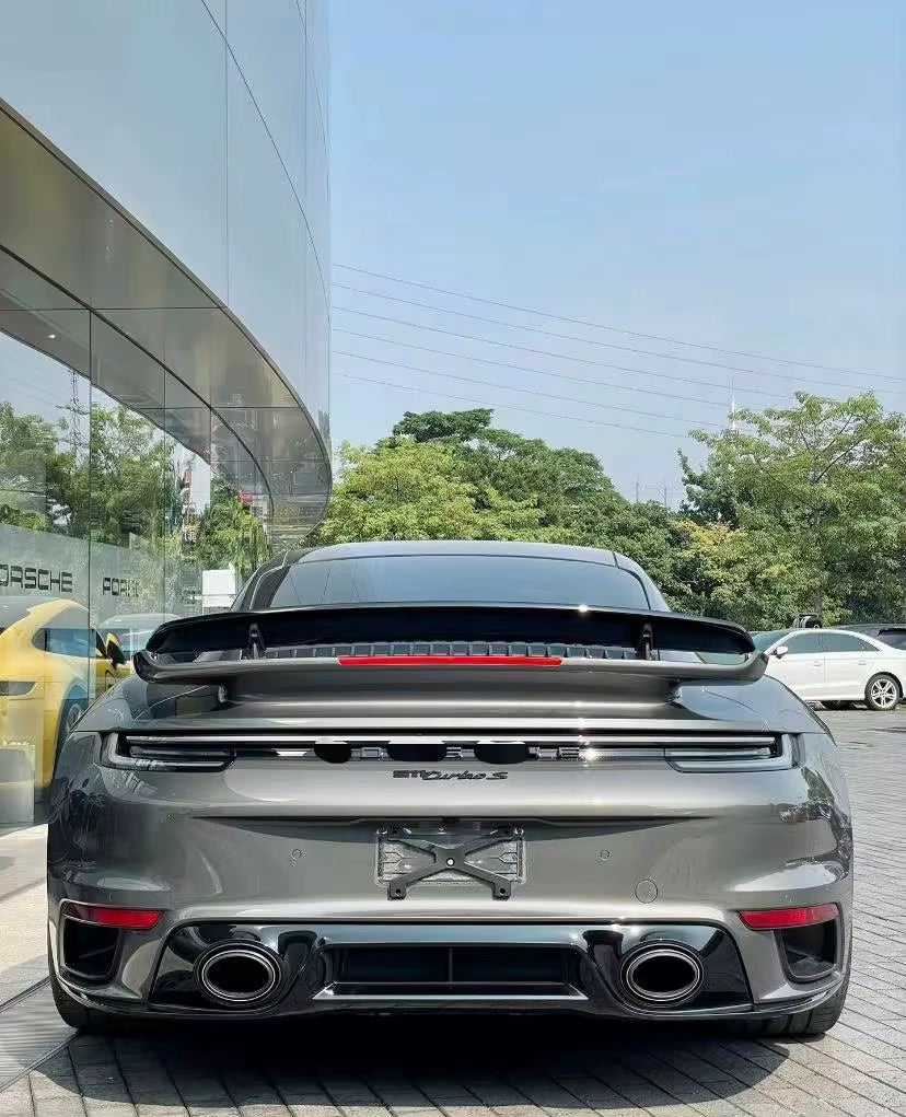 Car Part for Porsche 911 992 2018-2022 Upgrade Turbos Front Bumper Rear Spoiler Body Kit