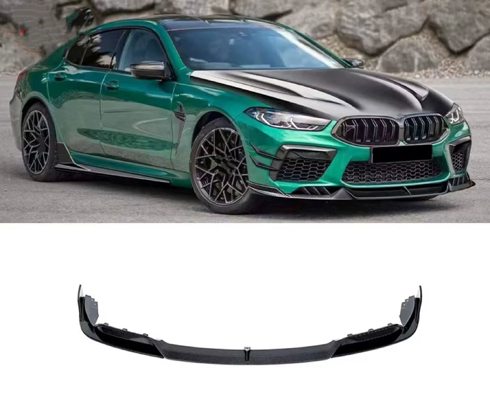 High Quality Dry Carbon Fiber Body Kit for BMW M8 Upgrade PK Style Front Bumper Front Lip Side Skirt Rear Diffuser Spoiler Hood