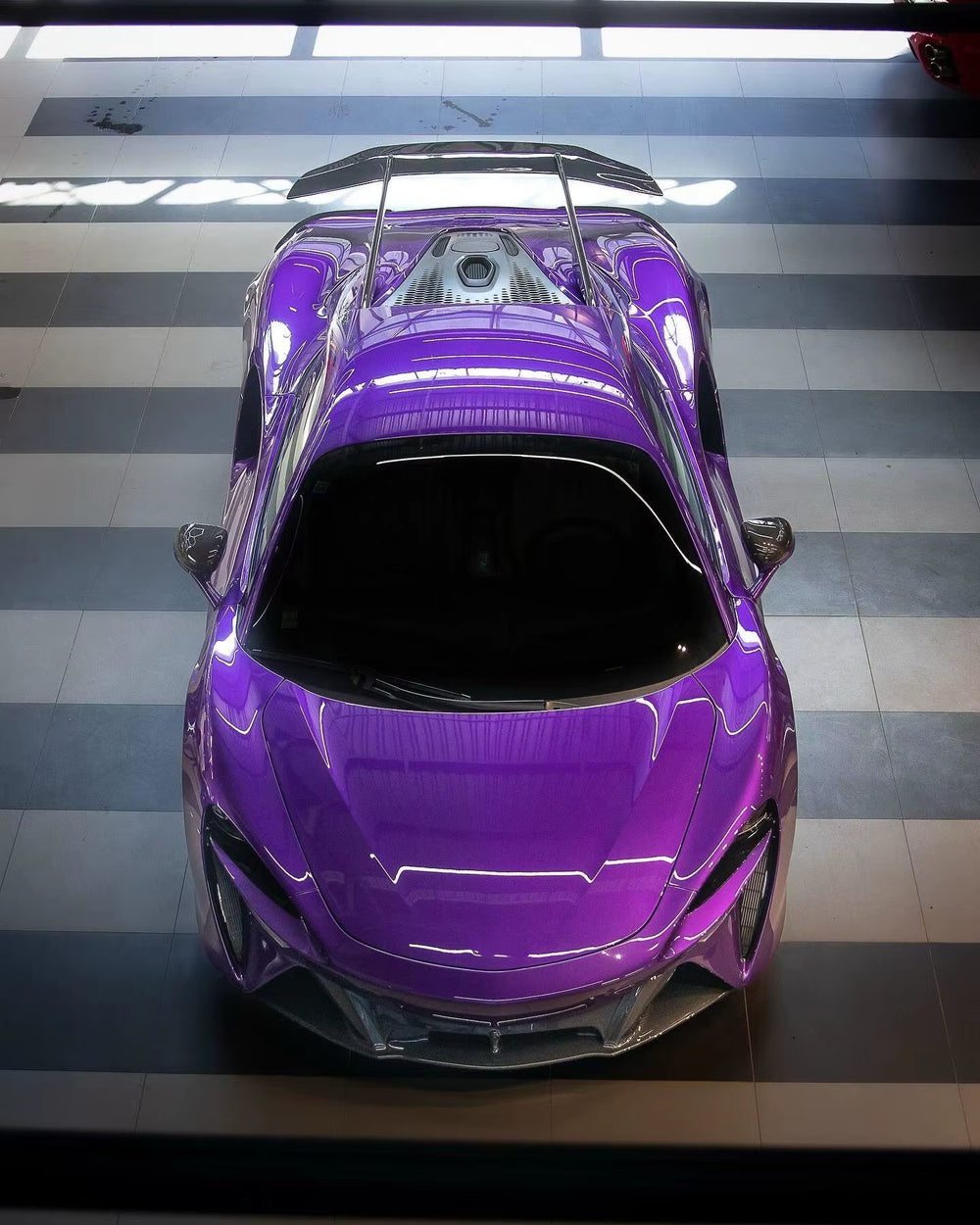 For Mclaren Artura Modification Novitc Style Dry Carbon Fiber Front Lip Side Skirts Rear Diffuser Spoiler Body Kit