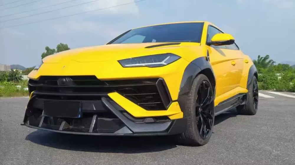 Vorstiner Style Dry Carbon Fiber Body Kit for Lamborghini Urus S Dry Carbon Fiber Front Lip Rear Diffuser Spoiler Wide Body Kit