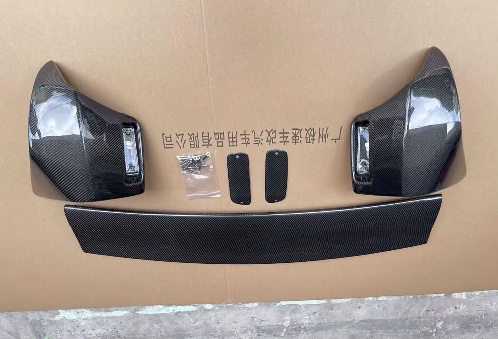 For Toyota Supra A90 Carbon Fiber Spoiler Wing Diffuser Body Kit