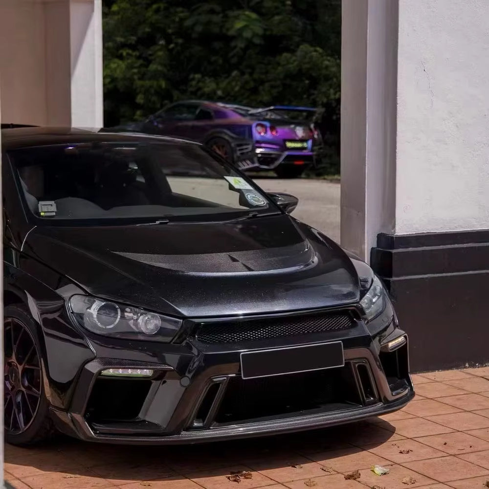 Hot Sale Factory Price ASP Style Body Kit Car Rear Bumper Diffuser Hood Popular Body Kit for Volkswagen Scirocco