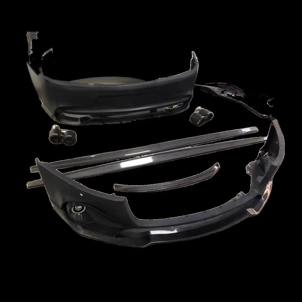 Amr Style Semi-Carbon Fiber Body Kit for Aston Martin Rapide S Front Lip Side Skirts Rear Diffuser Rear Bumper
