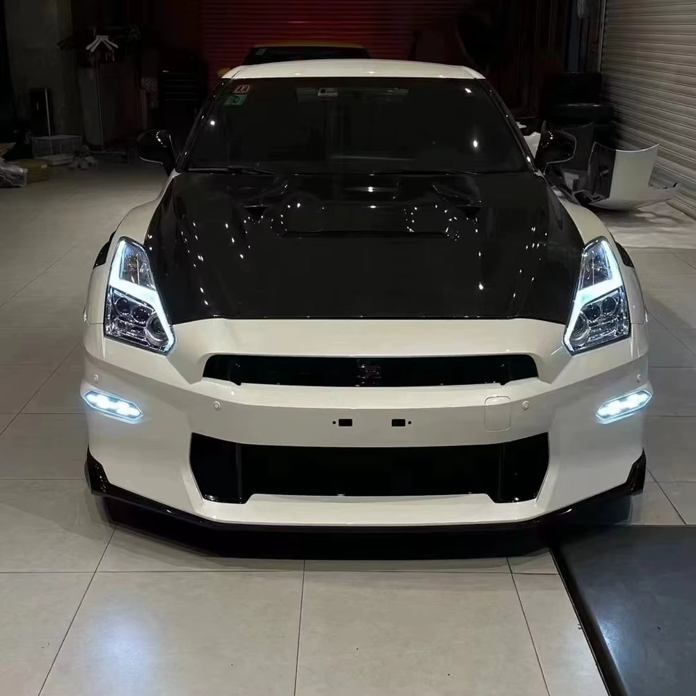 Carbon Fiber Body Kit for Nissan GTR 2024 TSPE Style Front Rear Bumper