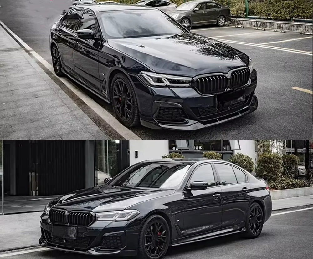High Quality Dry Carbon Fiber Body Kit for BMW 5 Series G30 G38 2021-2023 Upgrade MP Front Lip Rear Diffuser Spoiler