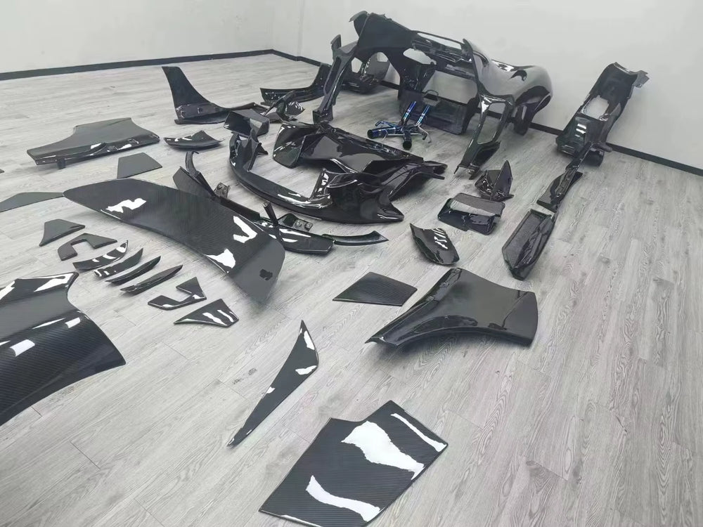 Carbon Fiber Body Kit for Mclaren P1 Body Kit GTR Style Front and Rear Bumper Spoilers