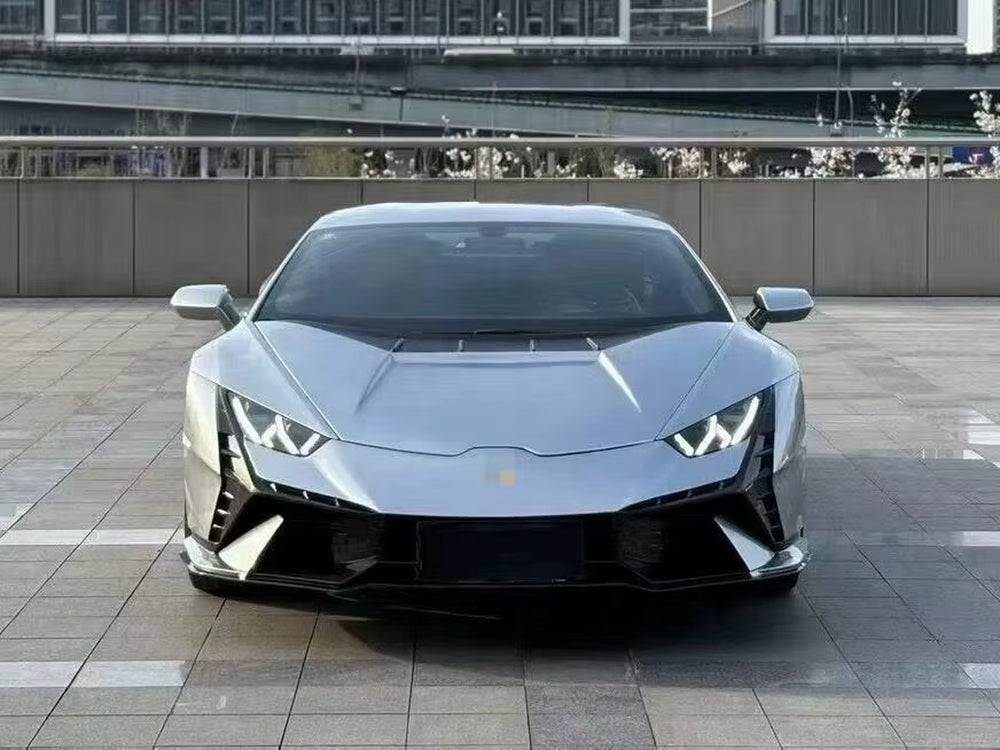 Half-Carbon Fiber Body Kit for Lamborghini Huracan Lp610 Lp580 EVO Tecnica Style Front Bumper Rear Bumper Diffuser Body Kit