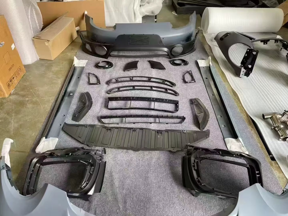 Pp Material for Porsche 911 991 Carrera Upgrade GT2RS Front Bumper and Rear Bumper Side Skirt Cover Fender
