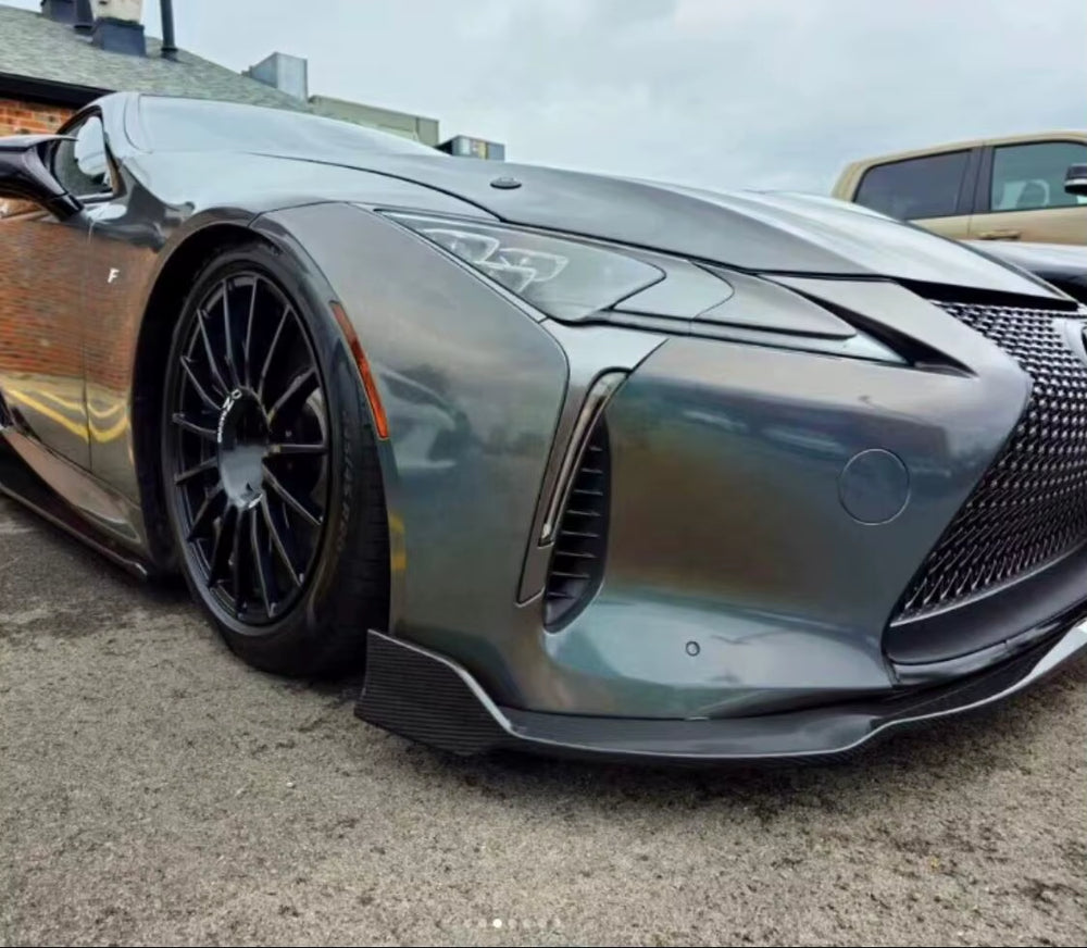Carbon Fiber Tm Style Body Kit for Lexus Lc500/Lc500H Front Lip Side Skirts Rear Diffuser Bumper