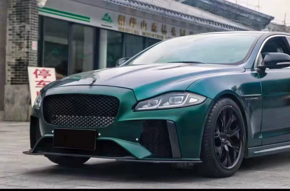 Jaguar XJL SVR Style Body Kit: Front Bumper, Front Lip, Rear Bumper, and Side Skirts Upgrade