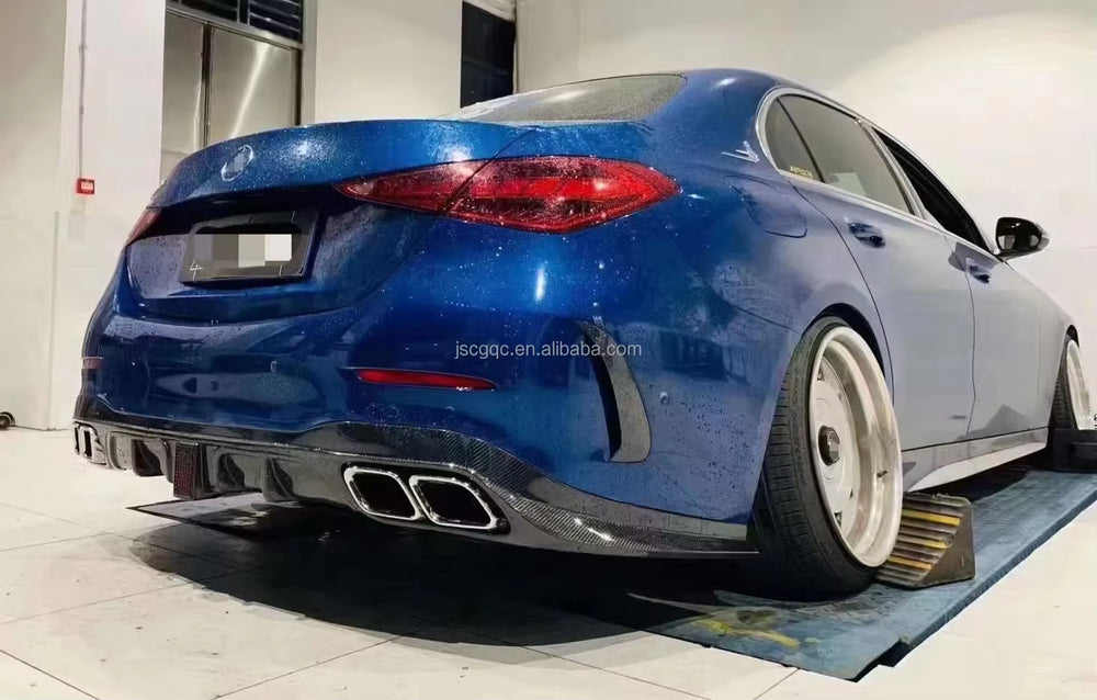 Car Bumpers Body Kit for Mercedes W206 C Class MSY Style Carbon Fiber Body Kit