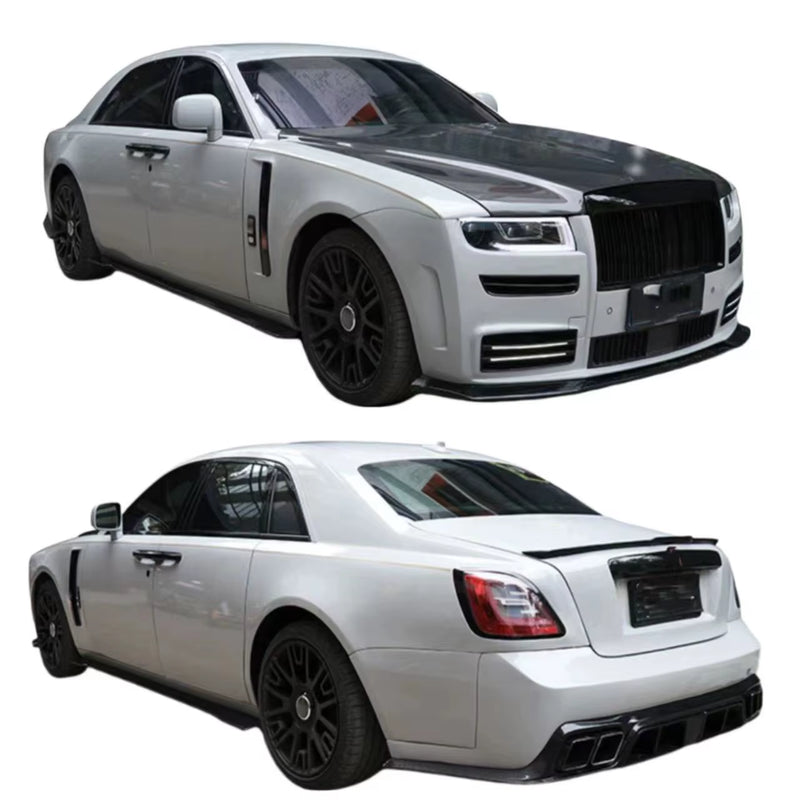 MSY Style Fourth Generation Kit for Rolls-Royce Ghost 1ST -3RD Front Bumper Assembly LED Headlight Engine Cover Body Kit