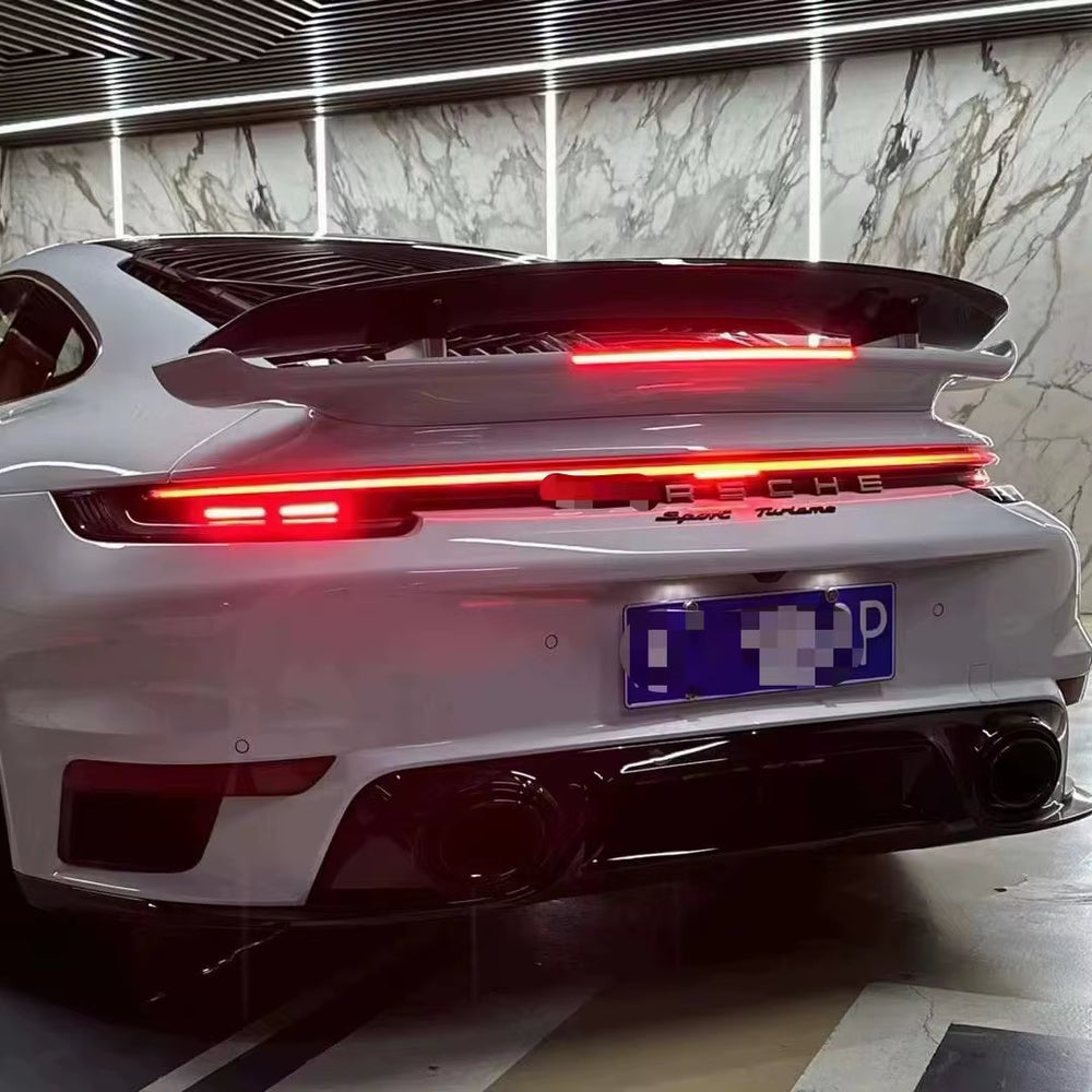 Car Part Body Kit Rear Wing for Porsche 911 992 Carbon Fiber Rear Wing