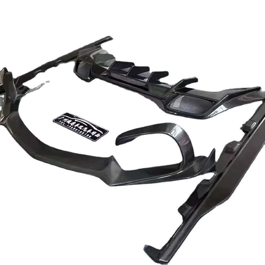 Rz Style Carbon Fiber Body Kit for Mercedes Benz Amg Gt Gts Gtc Bumper Diffuser Front Lip Side